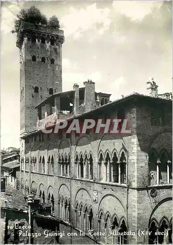 Cartes postales moderne Lucca Palazzo Guinigi con la Torre ALberata (XIV Sec)