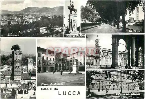 Cartes postales moderne Saluti da Lucca