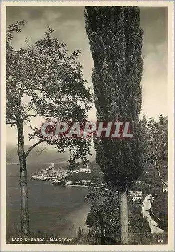 Cartes postales moderne Malcesine Logo di Garda