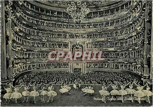 Cartes postales moderne Milano Teatro allo Scala (Interno)