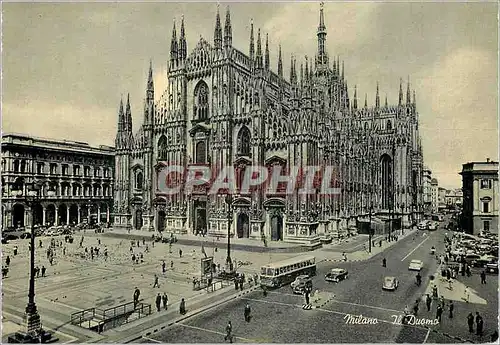 Moderne Karte Milano Le Dome Tramway