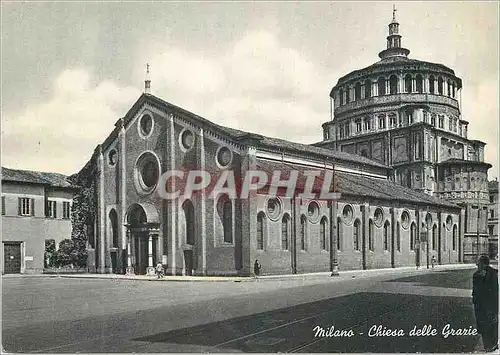 Moderne Karte Milano Eglise des Graces