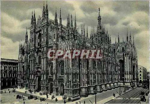 Cartes postales moderne Milano Le Dome