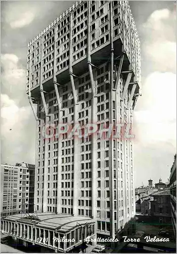 Cartes postales moderne Milano Grattacielo Torre Velasca