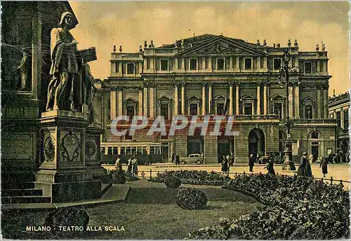 Cartes postales moderne Milano Theatre de la Scala