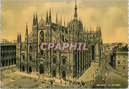 Cartes postales moderne Milano Le Dome
