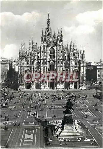 Cartes postales moderne Milano Il Duomo