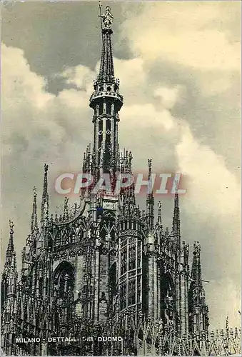 Cartes postales moderne Milano Le Details du Dome