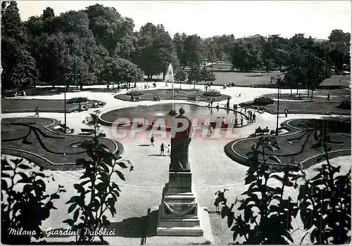 Cartes postales moderne Milano Giardini Pubblici