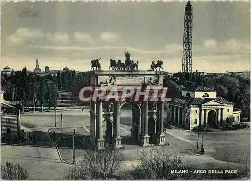 Cartes postales moderne Milano Arc de la Paix