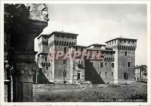 Cartes postales moderne Mantova Castello S Giorgio