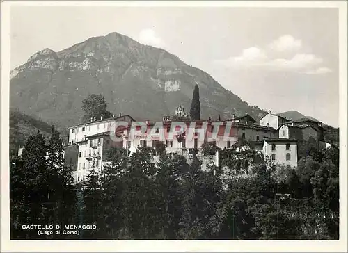 Cartes postales moderne Castello di Menaggio (Lago di Como)