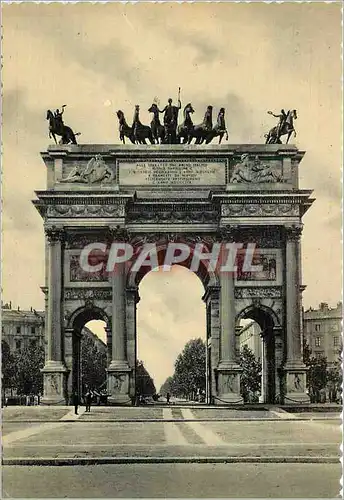 Cartes postales moderne Milano Arc de la Paix