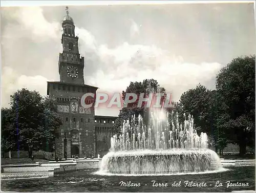Cartes postales moderne Milano Torre del Filarete La Fontana