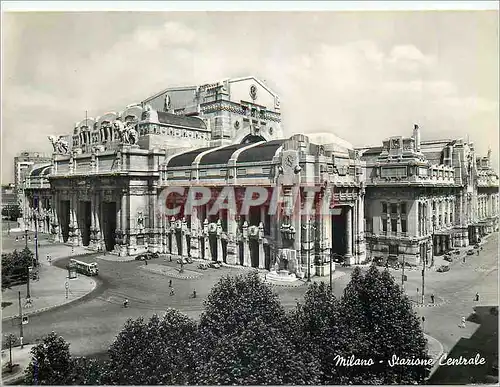Cartes postales moderne Milano Stazione Centrale