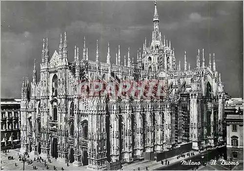 Cartes postales moderne Milano Il Duomo