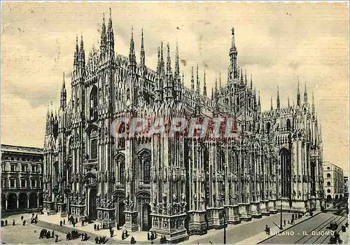 Cartes postales moderne Milano Le Dome