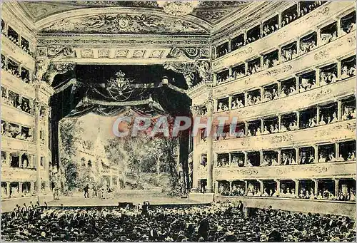 Cartes postales moderne Milano Theatre la Scala (Interieur)
