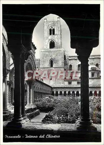 Cartes postales moderne Monreale Interne du Cloitre