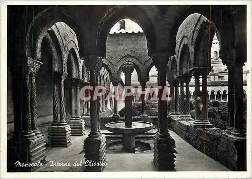 Cartes postales moderne Monreale Interne du Cloitre