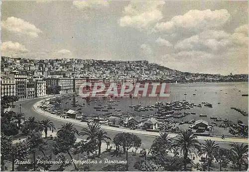 Cartes postales moderne Napoli Particciolo di Mergellina e Panorama