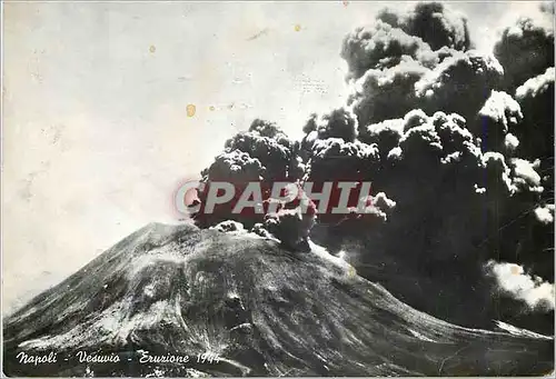Cartes postales moderne Naples Vesure Eurption du 1944 volcan