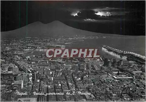Cartes postales moderne Napoli Vue Panoramique de St Martin