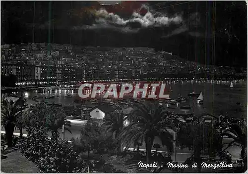 Cartes postales moderne Napoli Marina di Mergellina