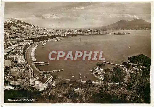 Cartes postales moderne Napoli Panorama Baetaux