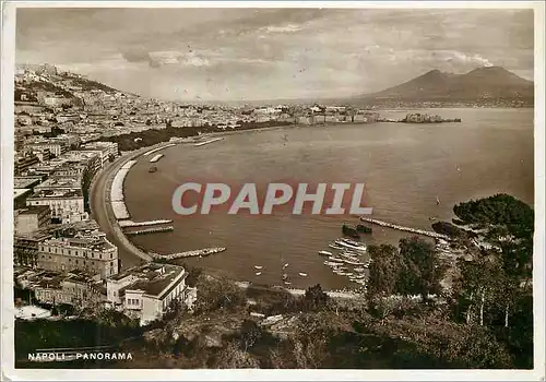 Moderne Karte Napoli Panorama Baetaux