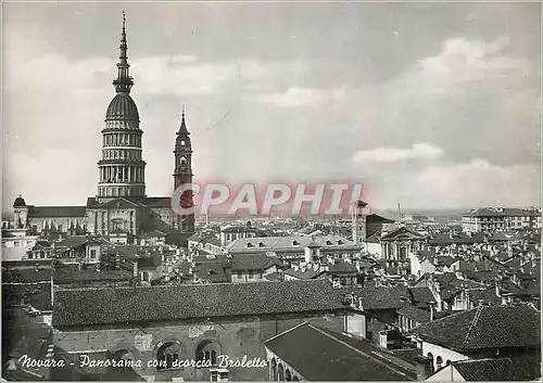 Cartes postales moderne Novara Panorama con Scorcia Broletto