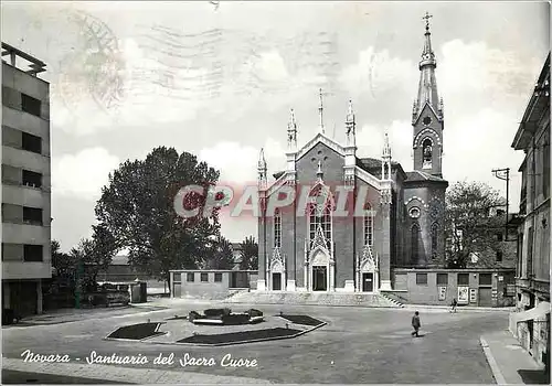 Cartes postales moderne Novara Santuario del Sacro Cuore