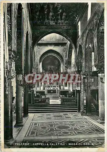 Cartes postales moderne Palermo Chapelle Palatine Mosaiques (XIe Siecle)