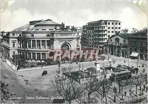 Cartes postales moderne Palermo Theatre Garibaldi