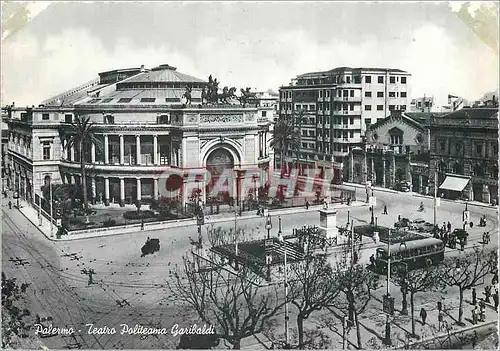 Moderne Karte Palermo Theatre Garibaldi