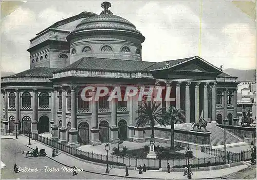 Moderne Karte Palermo Theatre Massimo