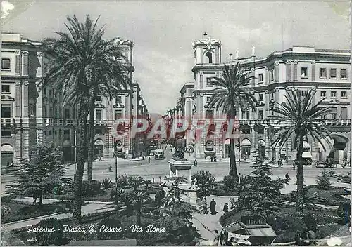 Moderne Karte Palermo Piazza G Cesare Via Roma