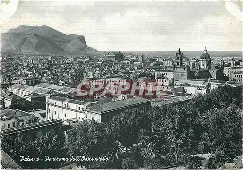 Moderne Karte Palermo Vue du Observatoire