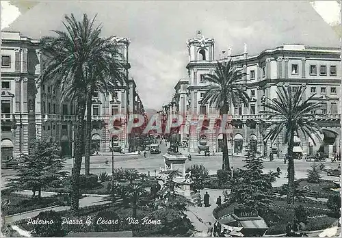 Moderne Karte Palermo La Place G Cesare La Rue Roma