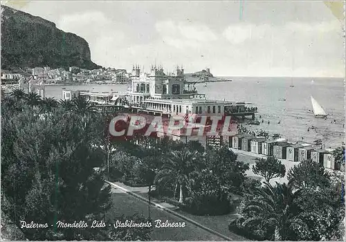 Cartes postales moderne Palermo L'Etablissement Balneaire