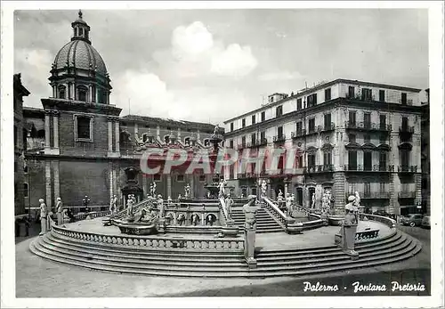 Cartes postales moderne Palermo Fontaine Pretoria