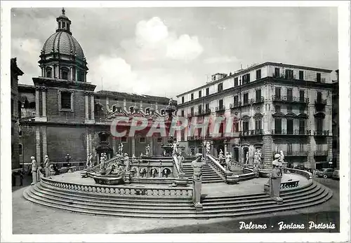 Moderne Karte Palermo Fontaine Pretoria