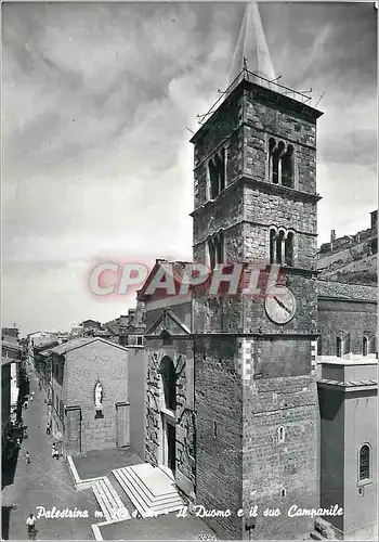 Moderne Karte Palestrina  Il Duomo e il Suo Campanile La Cathedrale et le Clocher