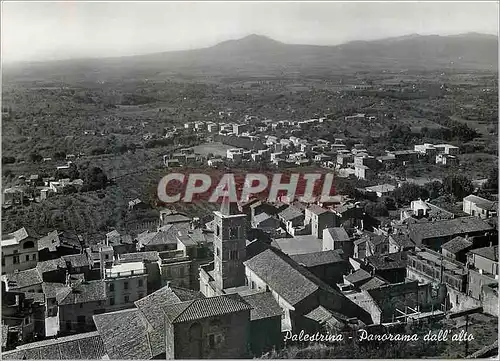 Moderne Karte Palestrina Panorama dall'alto