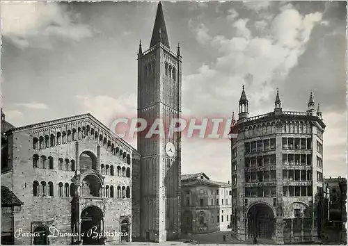 Cartes postales moderne Parma Duomo e Battistero