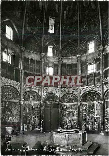 Moderne Karte Parme Interieur du Baptistere (XIIe Siecle)