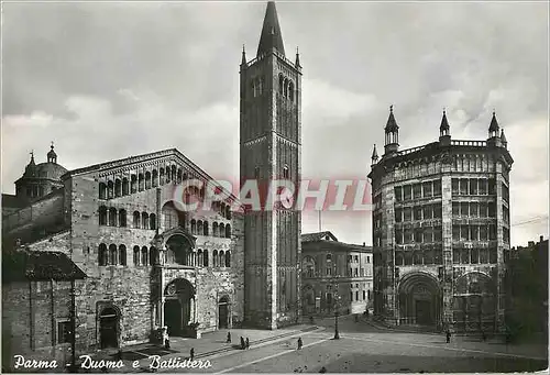 Cartes postales moderne Parma Duomo e Battistero