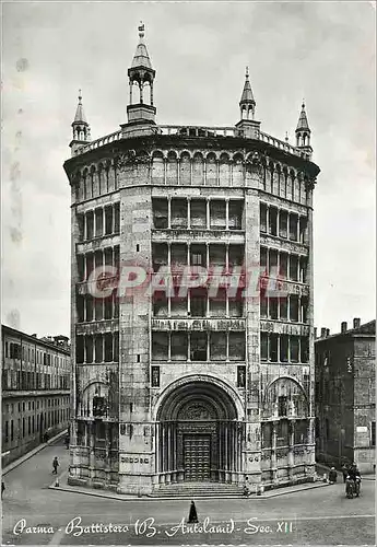 Cartes postales moderne Parme Baptistere (B Antelami Sec XII)