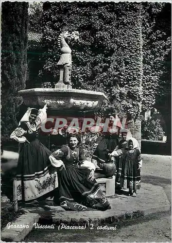 Cartes postales moderne Grazano Visconti (Piacenza) I Costumi Folklore