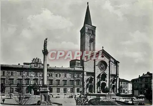 Moderne Karte Piacenza Place du Dome